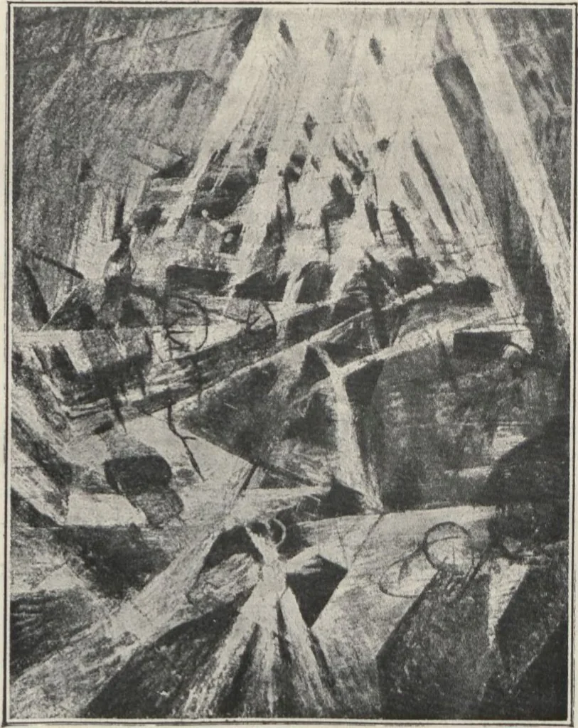 An illustration from Estudio psicológico del cubismo y expresionismo, 1922, leaf 53