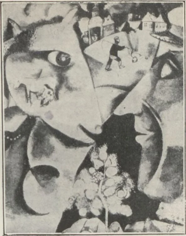 An illustration from Estudio psicológico del cubismo y expresionismo, 1922, leaf 69