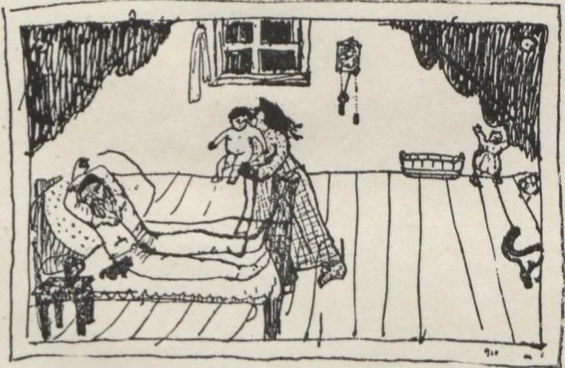An illustration from Estudio psicológico del cubismo y expresionismo, 1922, leaf 71