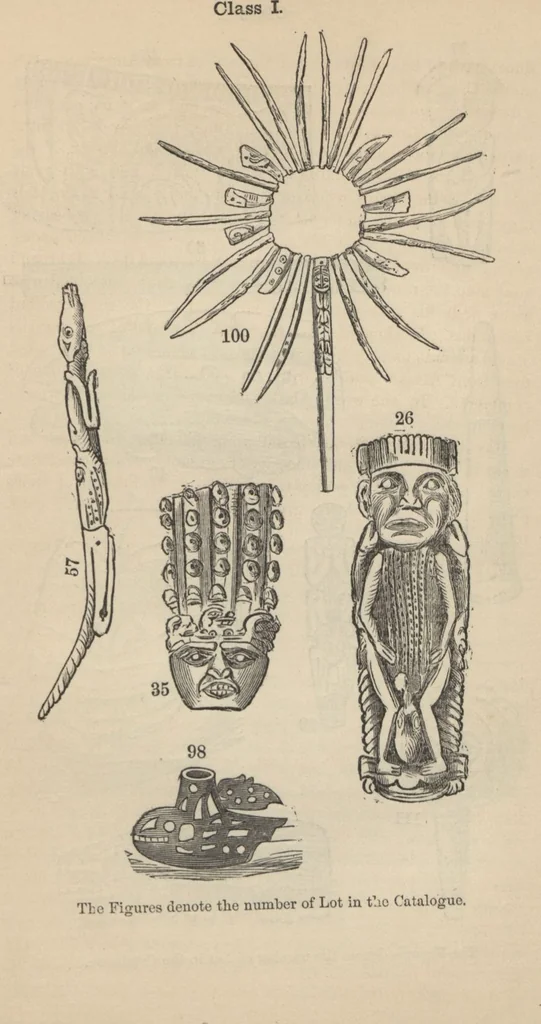 An illustration from Catalogue of antiquities and curiosities collected in the territory of Alaska / by Edward G. Fast, 1869, leaf 11