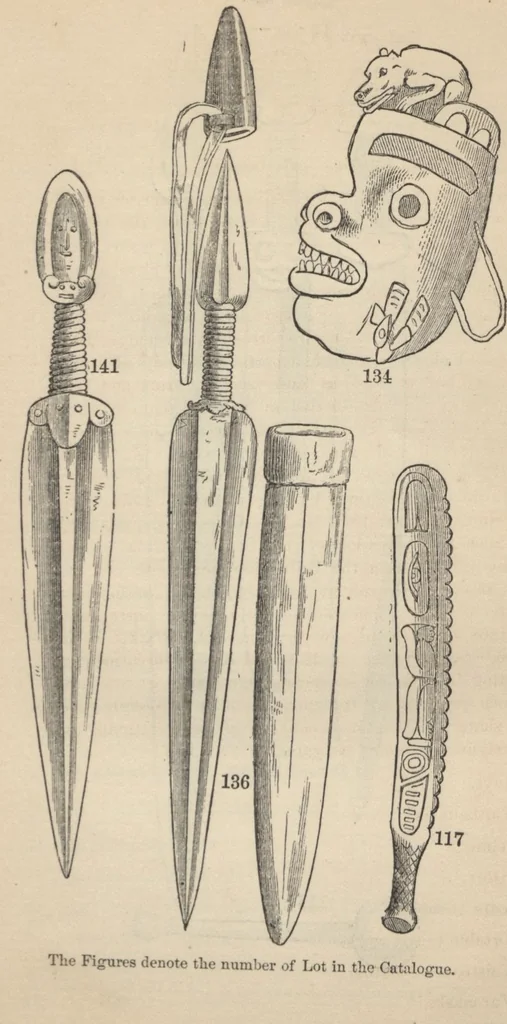 An illustration from Catalogue of antiquities and curiosities collected in the territory of Alaska / by Edward G. Fast, 1869, leaf 16
