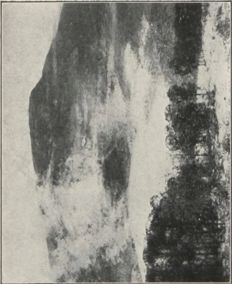An illustration from Fourth annual exhibition of paintings by John F. Carlson, A.N.A. : February 26th to March 9th at the Louis Katz Galleries, New York, 1913, leaf 13