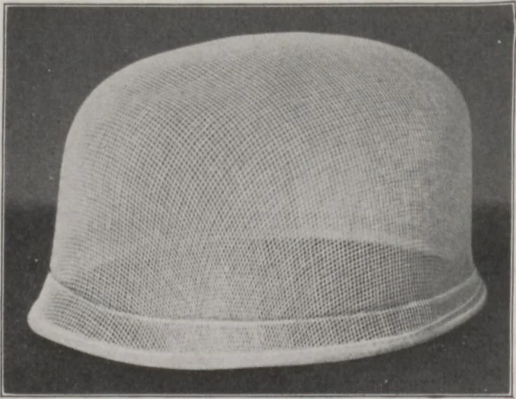 An illustration from Individuality in millinery, 1921, leaf 10