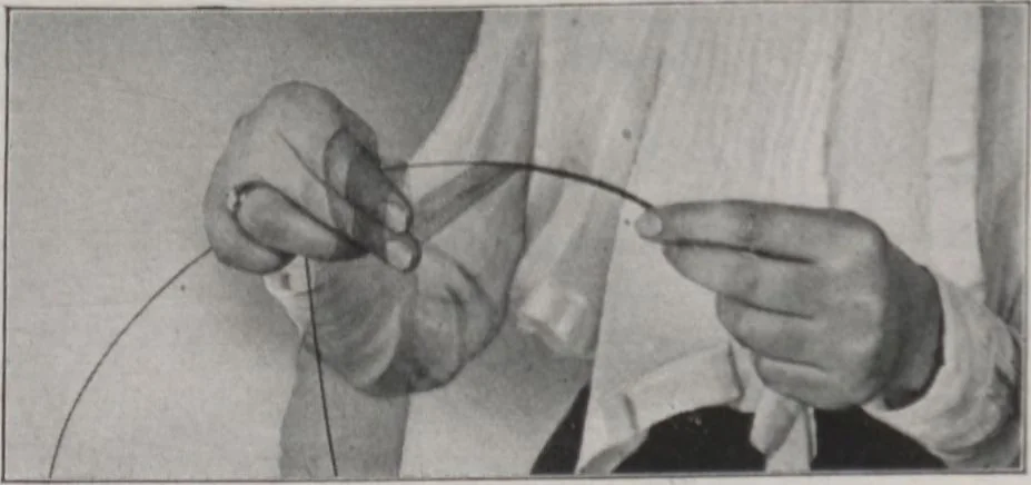 An illustration from Individuality in millinery, 1921, leaf 20