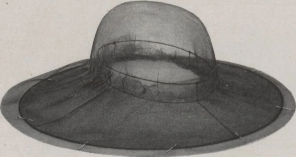 An illustration from Individuality in millinery, 1921, leaf 26