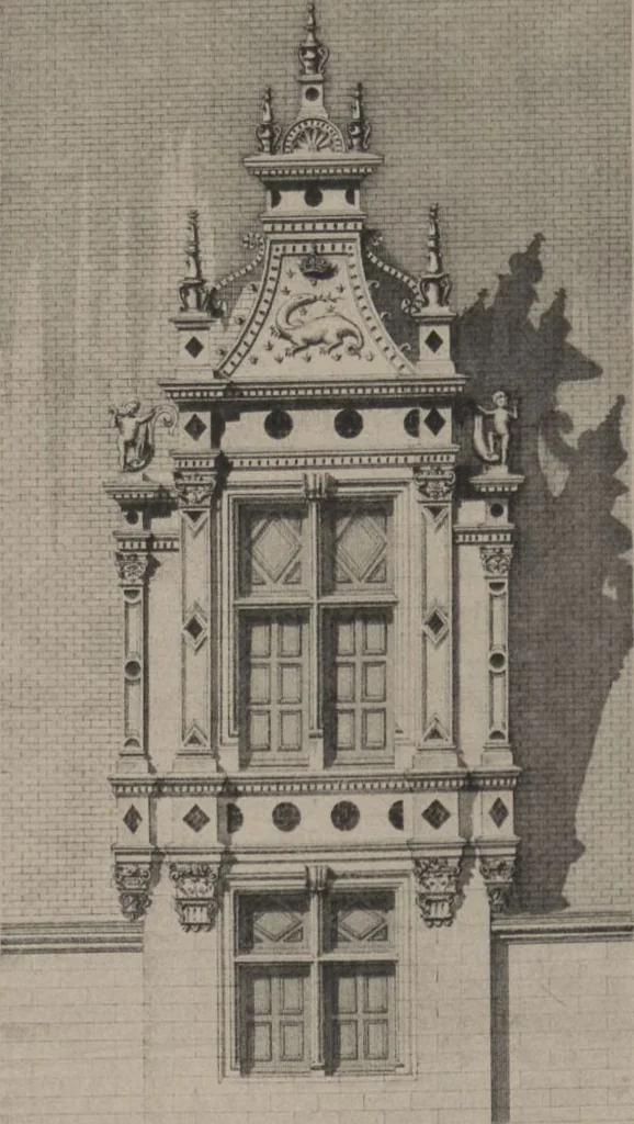 An illustration from Chambord : notice sur les travaux de restauration exécutés au château de 1882 à 1894 / par MM. Desbois père et fils, 1894, leaf 26