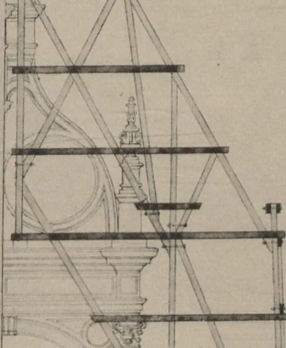An illustration from Chambord : notice sur les travaux de restauration exécutés au château de 1882 à 1894 / par MM. Desbois père et fils, 1894, leaf 43