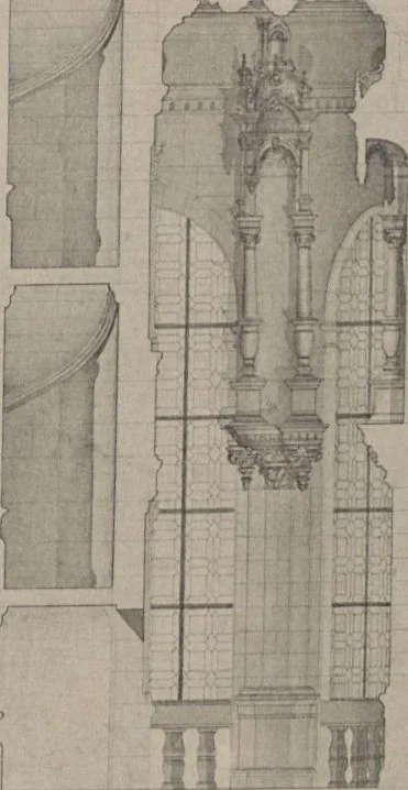 An illustration from Chambord : notice sur les travaux de restauration exécutés au château de 1882 à 1894 / par MM. Desbois père et fils, 1894, leaf 53