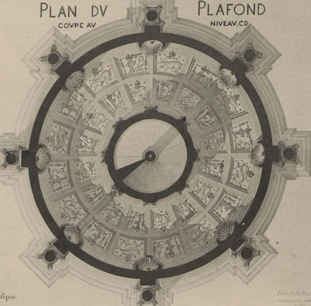 An illustration from Chambord : notice sur les travaux de restauration exécutés au château de 1882 à 1894 / par MM. Desbois père et fils, 1894, leaf 53