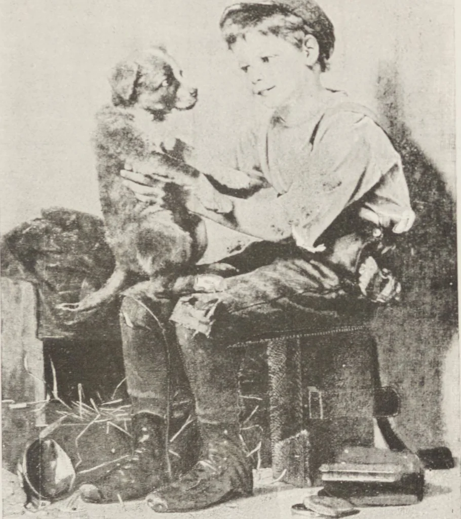 An illustration from American paintings and sculpture contributed to the "Second Prize Fund Exhibition", 1886, leaf 49