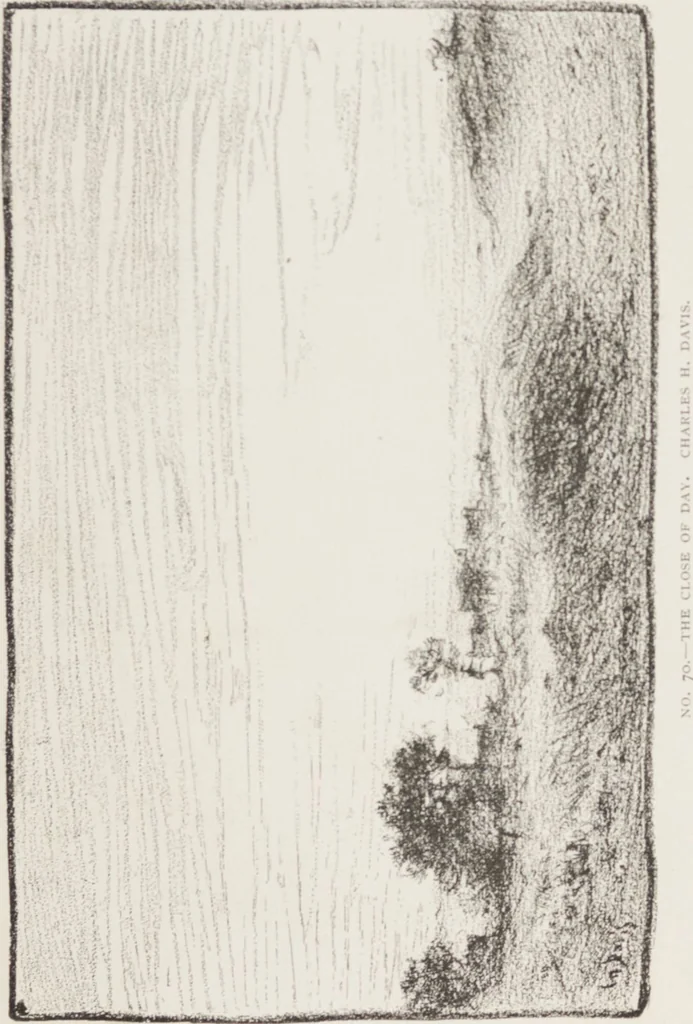 An illustration from American paintings and sculpture contributed to the "Second Prize Fund Exhibition", 1886, leaf 55