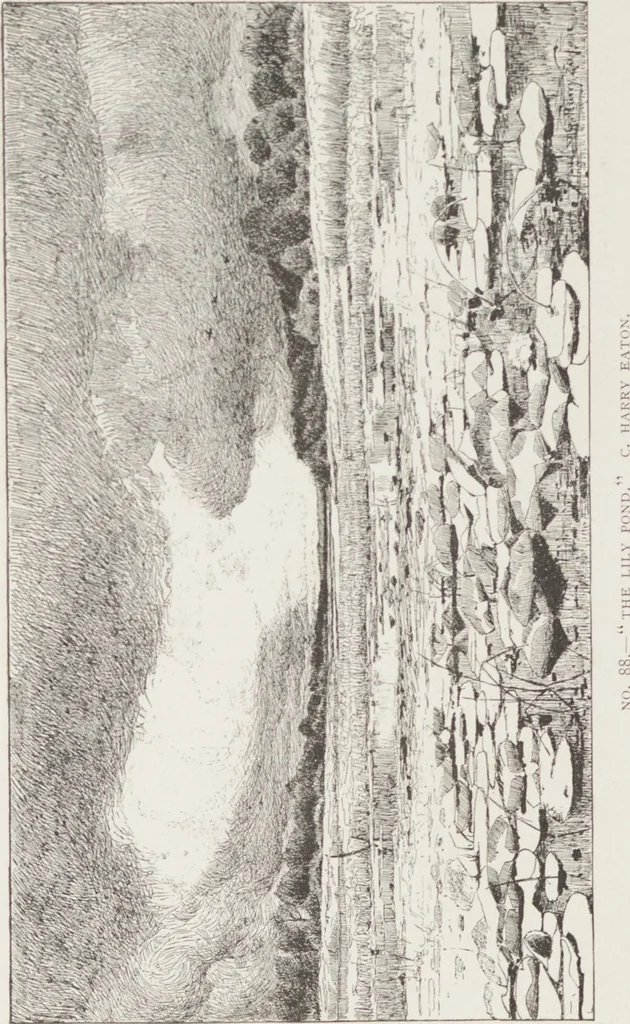 An illustration from American paintings and sculpture contributed to the "Second Prize Fund Exhibition", 1886, leaf 58