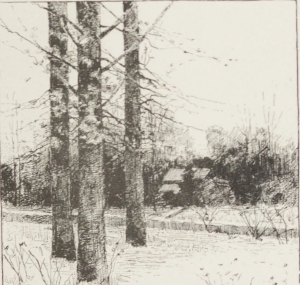 An illustration from American paintings and sculpture contributed to the "Second Prize Fund Exhibition", 1886, leaf 59