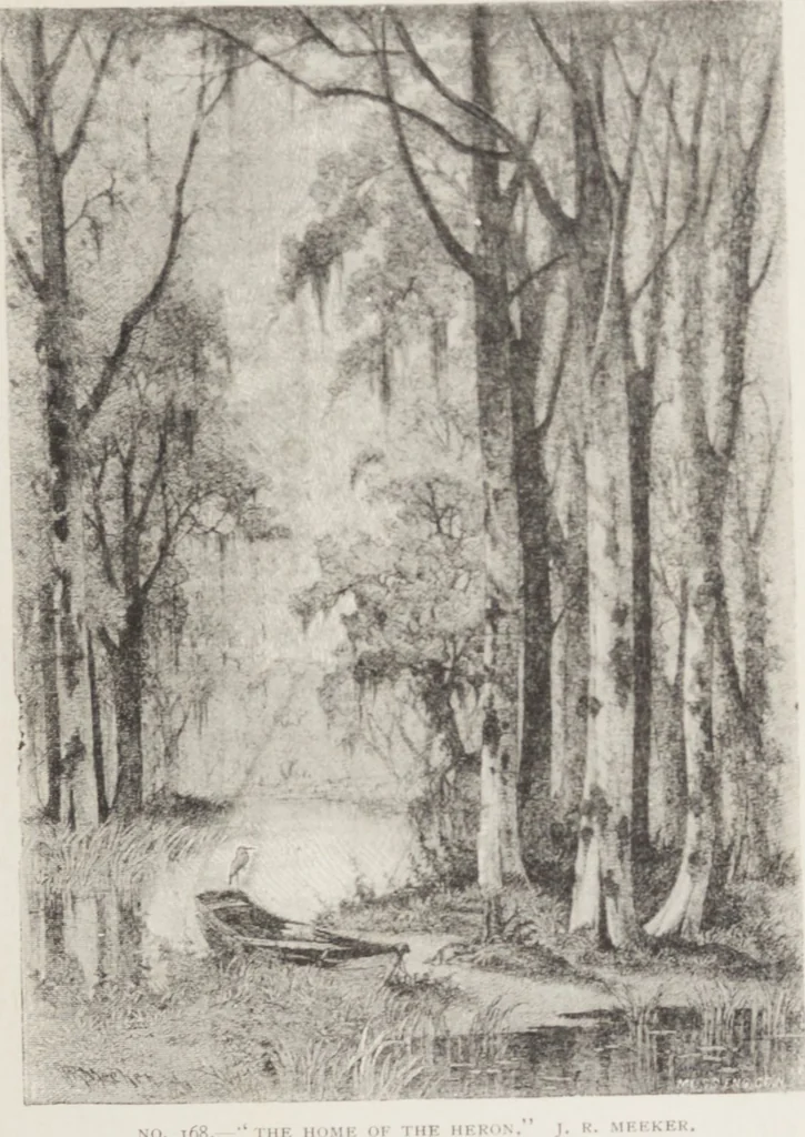 An illustration from American paintings and sculpture contributed to the "Second Prize Fund Exhibition", 1886, leaf 77