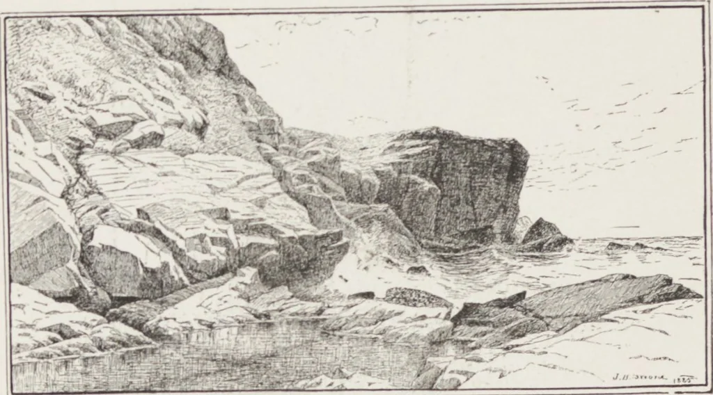 An illustration from American paintings and sculpture contributed to the "Second Prize Fund Exhibition", 1886, leaf 94