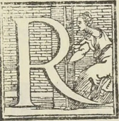 An illustration from Il trinciante / di M. Vincenzo Cervio ; ampliato, et ridotto a perfettione dal cavalier Reale Fusoritto da Narni ... ; con una bellissima aggiunta fatta nouamente dall'istesso caualier Reale .., 1593, leaf 7