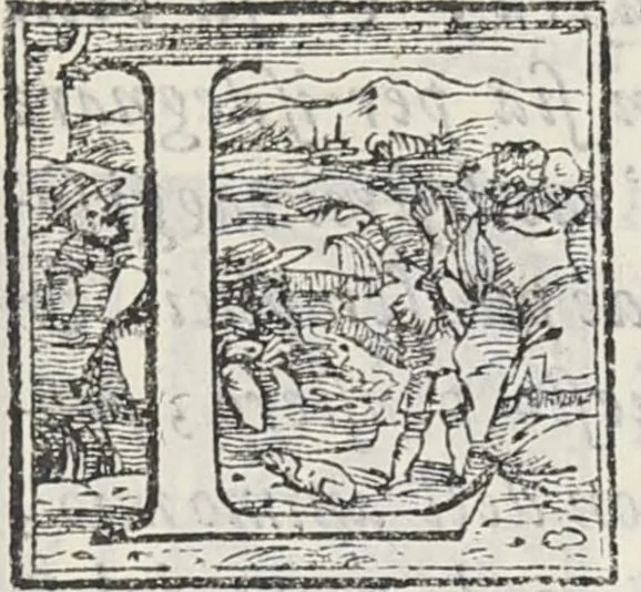 An illustration from Il trinciante / di M. Vincenzo Cervio ; ampliato, et ridotto a perfettione dal cavalier Reale Fusoritto da Narni ... ; con una bellissima aggiunta fatta nouamente dall'istesso caualier Reale .., 1593, leaf 99