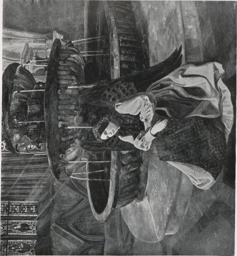 An illustration from Mediz Pelikan mappe / hrsg. vom Kunstwart, 1922, leaf 13