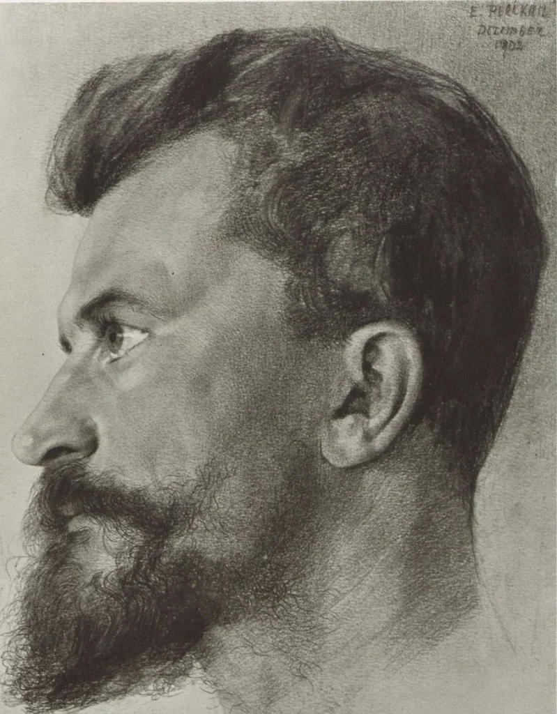 An illustration from Mediz Pelikan mappe / hrsg. vom Kunstwart, 1922, leaf 16