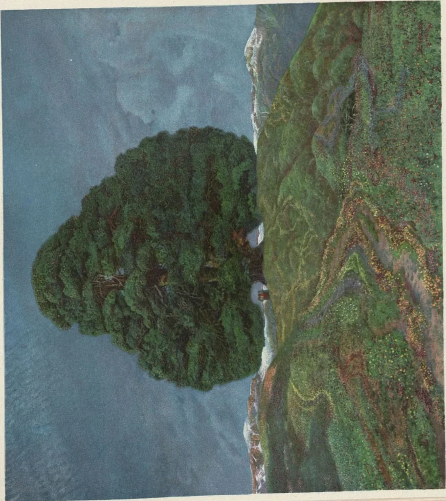 An illustration from Mediz Pelikan mappe / hrsg. vom Kunstwart, 1922, leaf 22