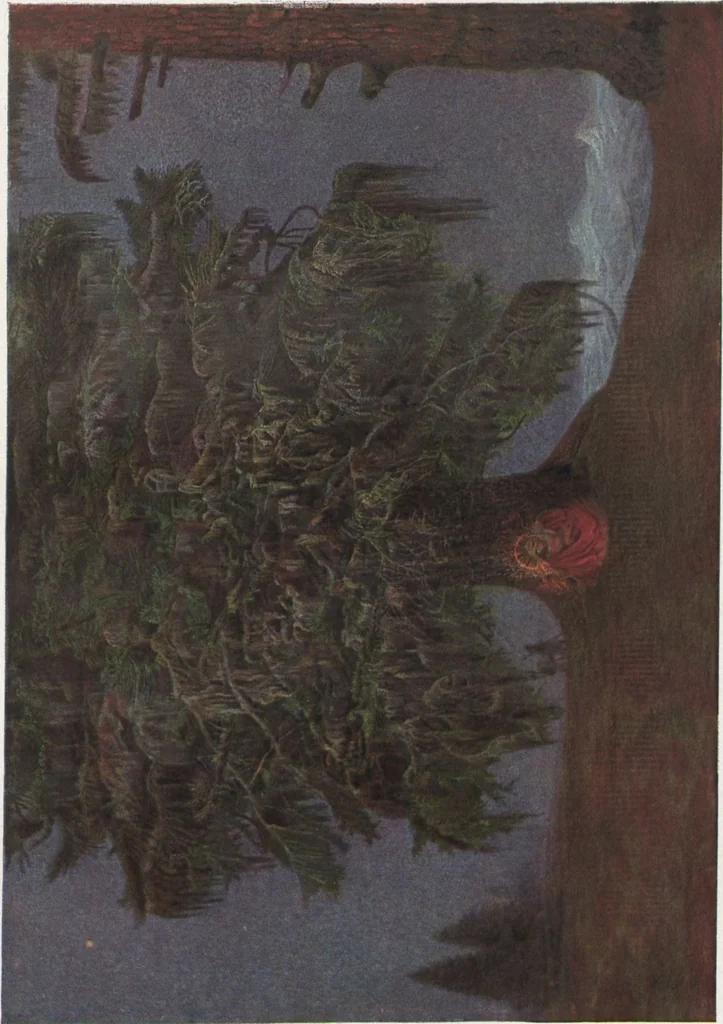 An illustration from Mediz Pelikan mappe / hrsg. vom Kunstwart, 1922, leaf 23