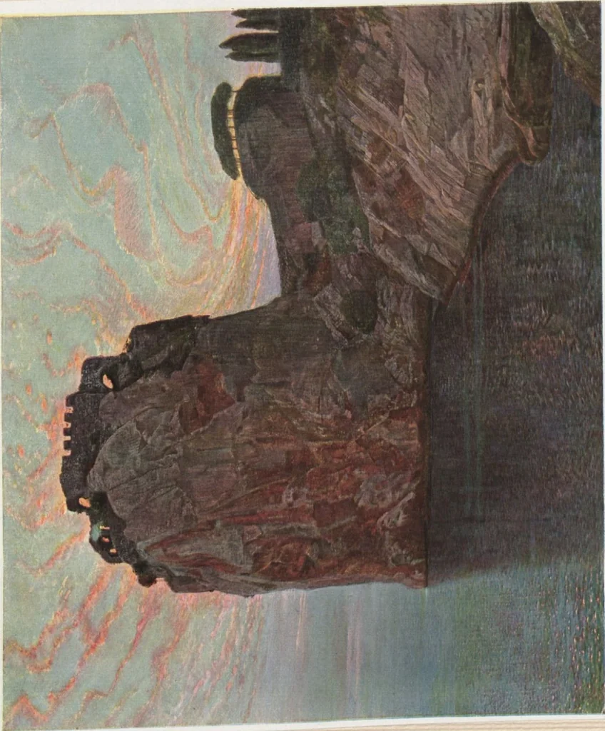 An illustration from Mediz Pelikan mappe / hrsg. vom Kunstwart, 1922, leaf 26