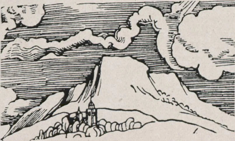 An illustration from Mediz Pelikan mappe / hrsg. vom Kunstwart, 1922, leaf 3