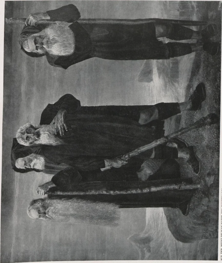 An illustration from Mediz Pelikan mappe / hrsg. vom Kunstwart, 1922, leaf 6