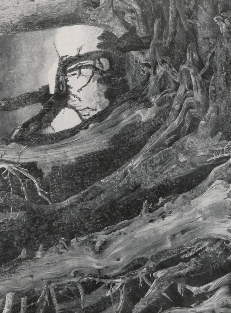 An illustration from Mediz Pelikan mappe / hrsg. vom Kunstwart, 1922, leaf 8