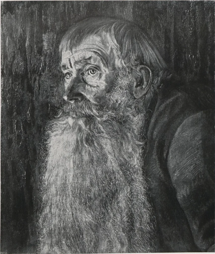 An illustration from Mediz Pelikan mappe / hrsg. vom Kunstwart, 1922, leaf 9
