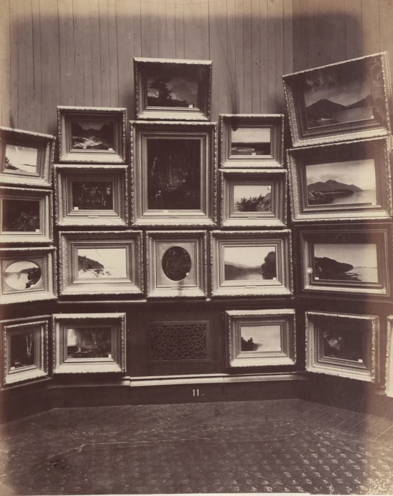 An illustration from [Photographs of paintings by J. F. Kensett], 1874, leaf 10