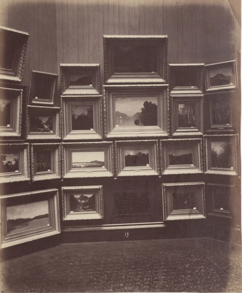 An illustration from [Photographs of paintings by J. F. Kensett], 1874, leaf 18