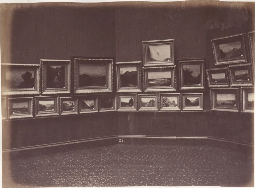 An illustration from [Photographs of paintings by J. F. Kensett], 1874, leaf 24