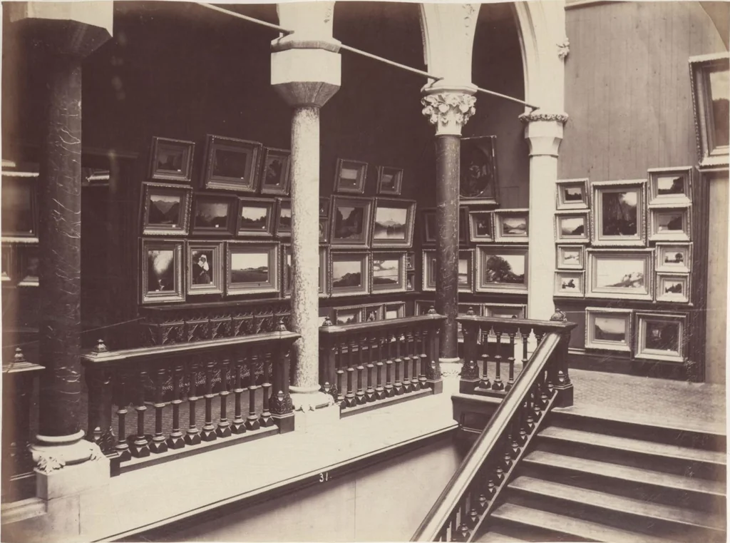 An illustration from [Photographs of paintings by J. F. Kensett], 1874, leaf 30