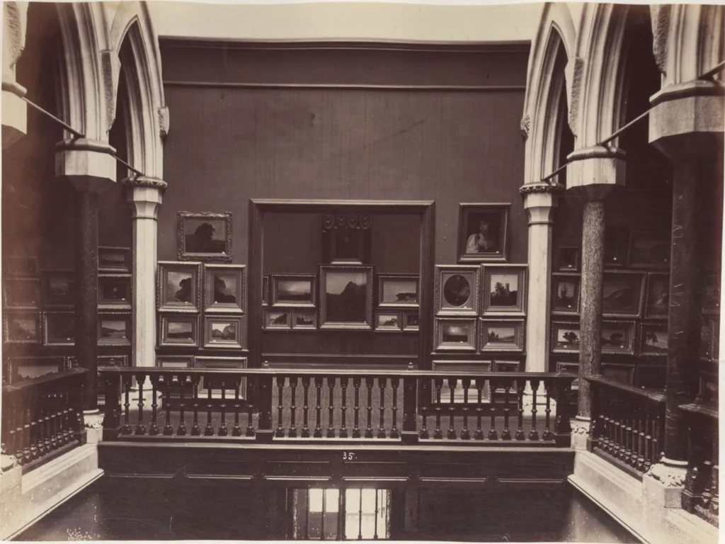 An illustration from [Photographs of paintings by J. F. Kensett], 1874, leaf 34