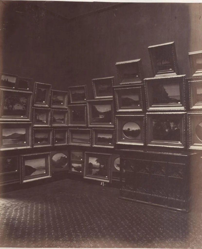 An illustration from [Photographs of paintings by J. F. Kensett], 1874, leaf 36