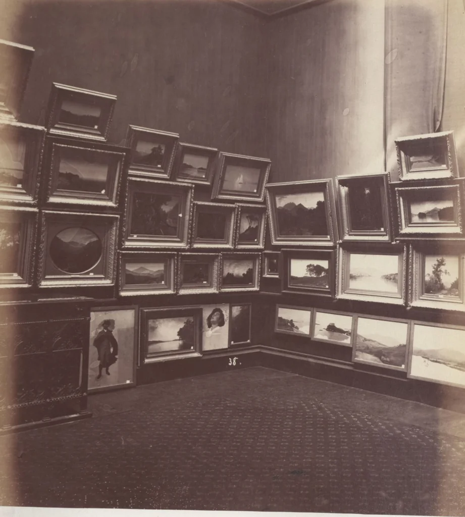 An illustration from [Photographs of paintings by J. F. Kensett], 1874, leaf 37