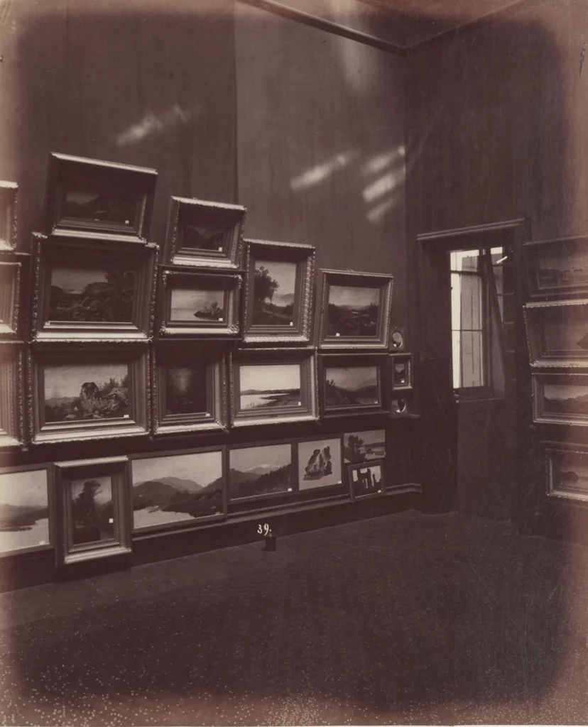 An illustration from [Photographs of paintings by J. F. Kensett], 1874, leaf 38