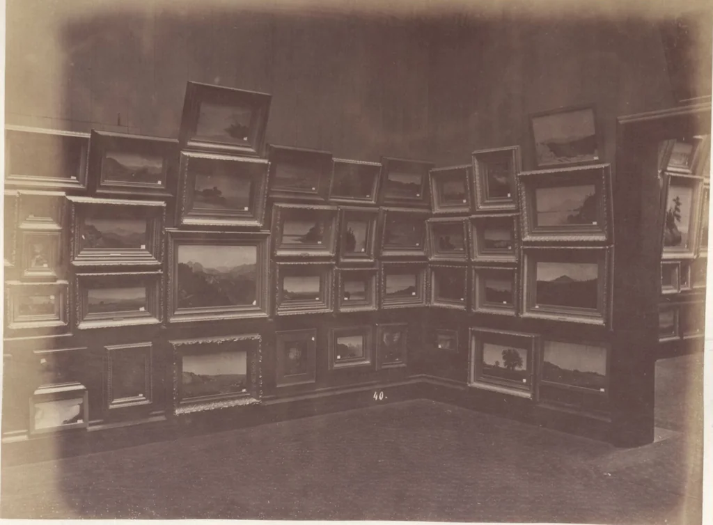 An illustration from [Photographs of paintings by J. F. Kensett], 1874, leaf 39