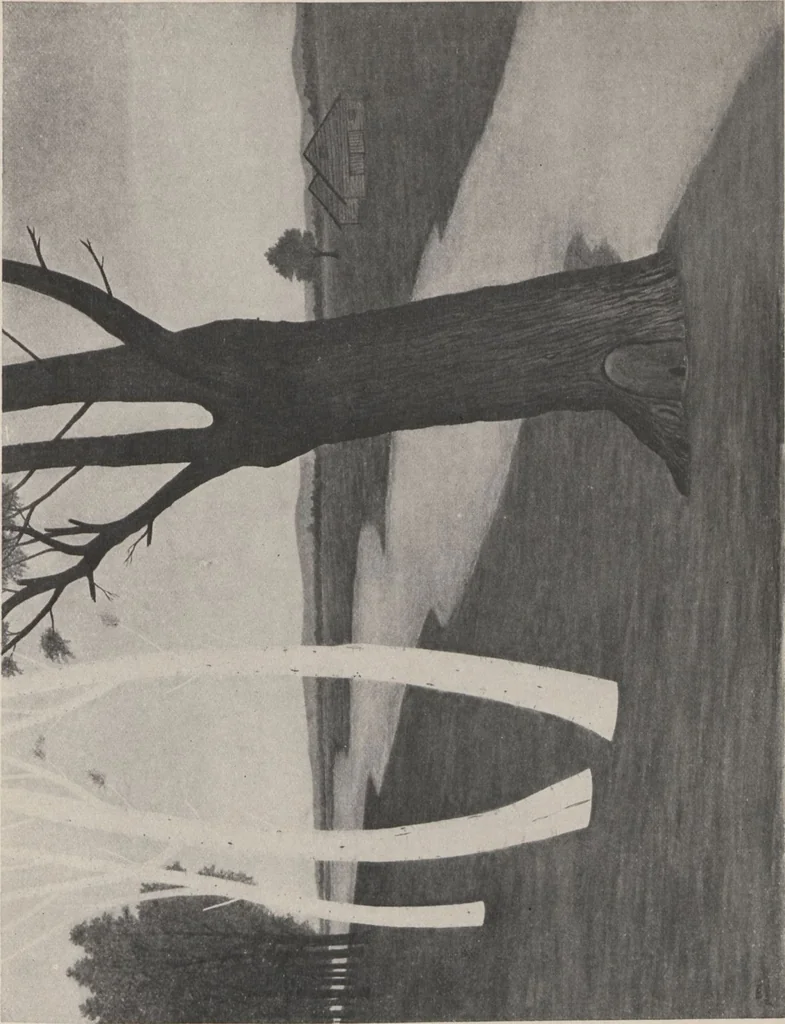 An illustration from An exhibition of paintings by Emile Branchard, March 21st to April 11th, 1925, 1925, leaf 17