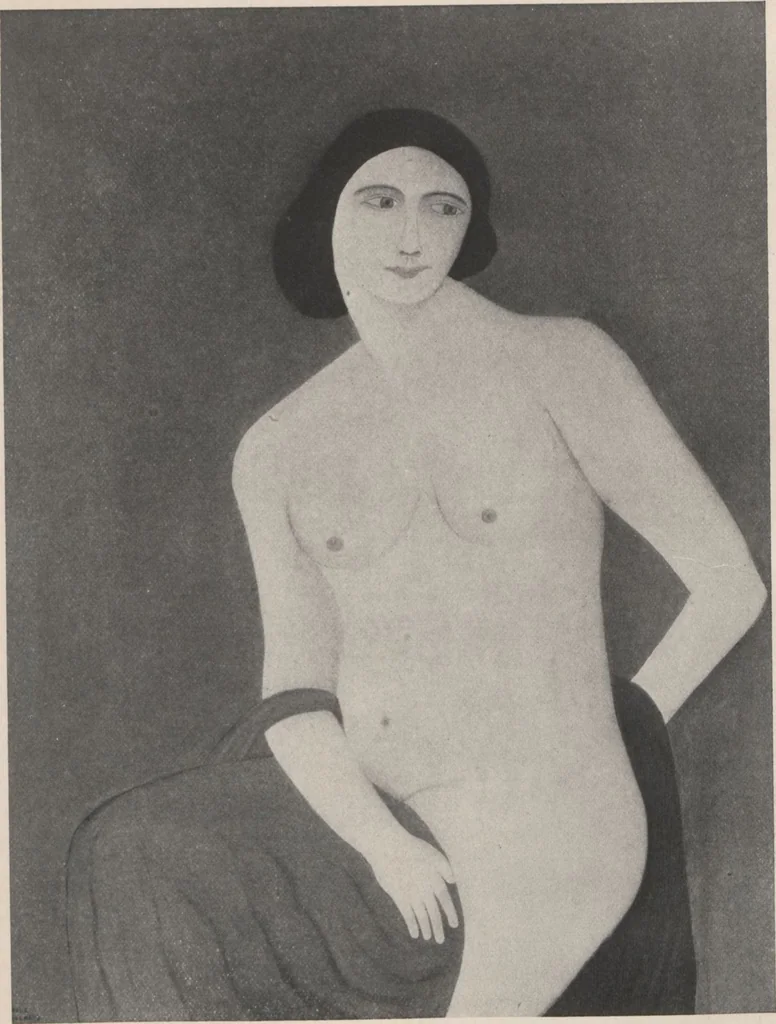 An illustration from An exhibition of paintings by Emile Branchard, March 21st to April 11th, 1925, 1925, leaf 4