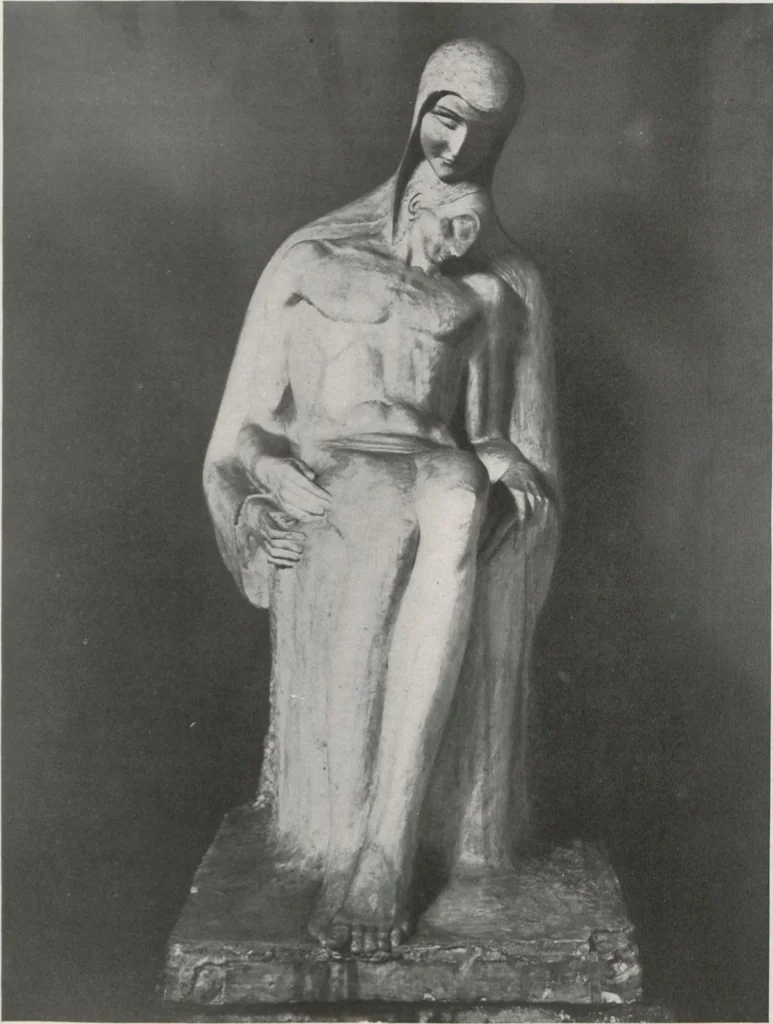 An illustration from Exhibition of sculptures by Alfeo Faggi / [an approach by Richard Offner], 1921, leaf 5