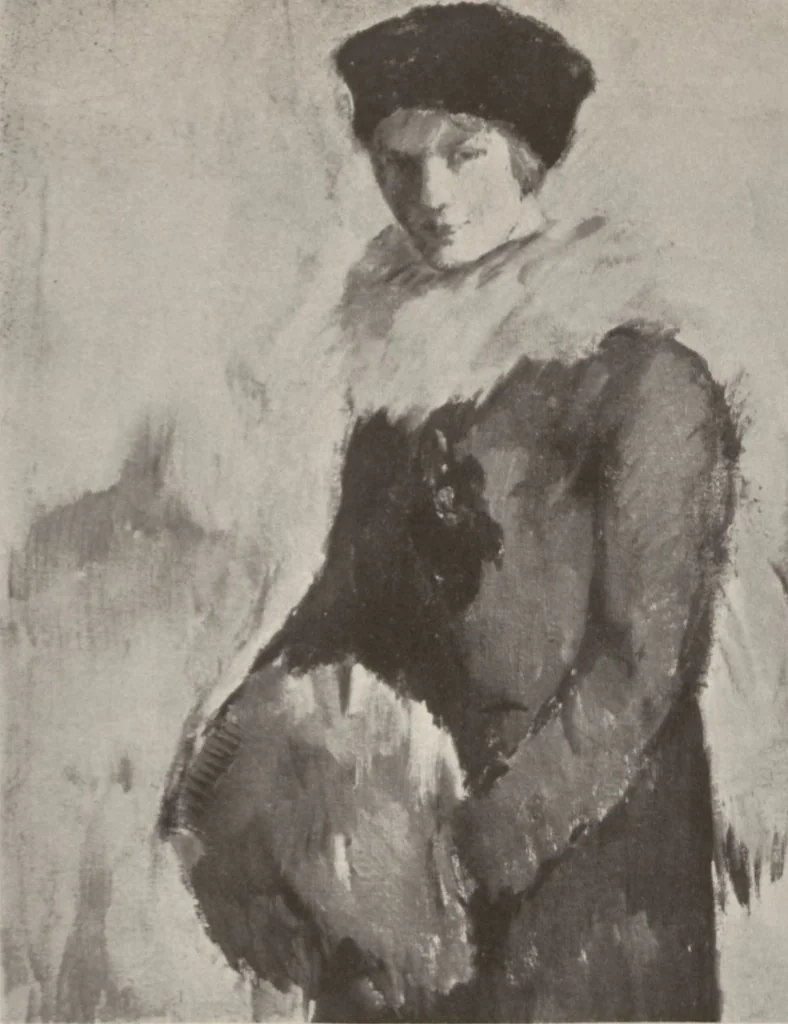 An illustration from Exhibition of paintings, etchings and drawings by Henrik Lund of Christiania, Norway, 1915, leaf 2