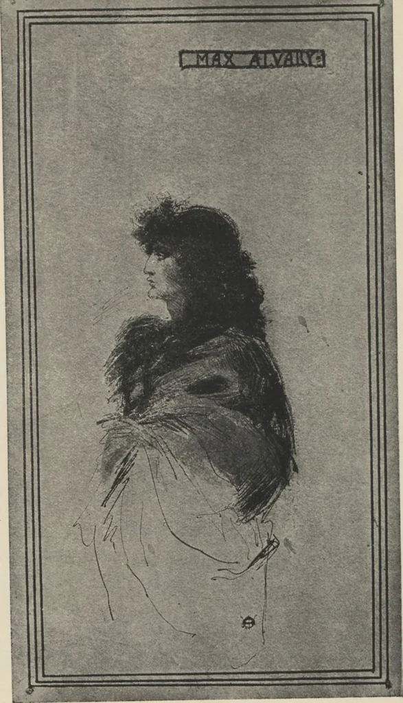 An illustration from Modern paintings, drawings, etc. exhibited for the benefit of the American War Relief ... January 2 to February 2, 1918 / [with a preface by Guy Pène du Bois], 1918, leaf 35