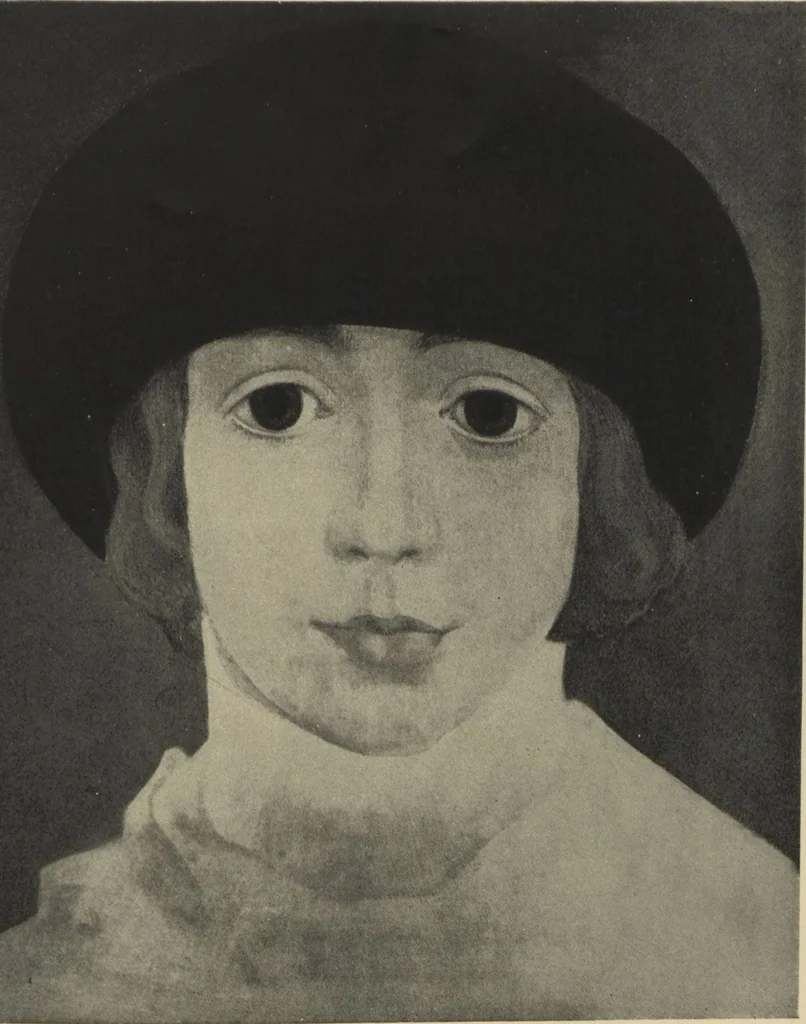 An illustration from A catalogue of paintings by Stefan Hirsch : February twenty-sixth to March nineteenth, 1927 / with an introduction by Stephan Bourgeois, 1927, leaf 12