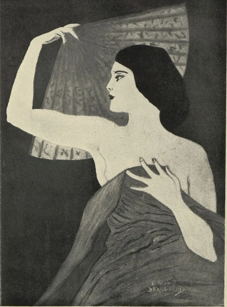 An illustration from Catalogue of paintings by Emile Branchard : October twenty-second to November twelfth, 1927/ with an introduction by Stephan Bourgeois, 1927, leaf 11