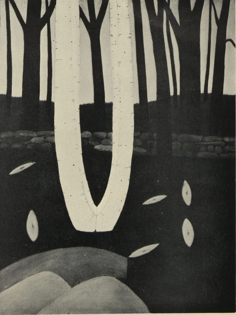 An illustration from Catalogue of paintings by Emile Branchard : October twenty-second to November twelfth, 1927/ with an introduction by Stephan Bourgeois, 1927, leaf 15