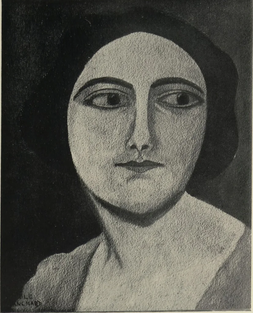 An illustration from Catalogue of paintings by Emile Branchard : October twenty-second to November twelfth, 1927/ with an introduction by Stephan Bourgeois, 1927, leaf 4