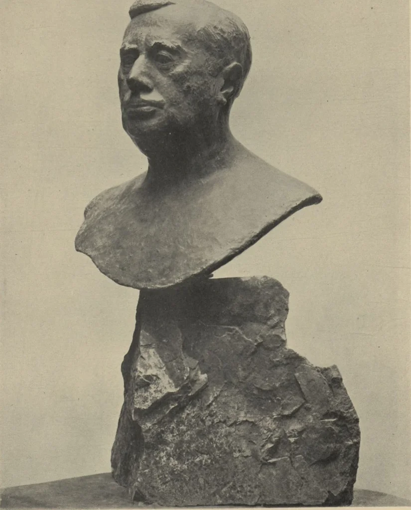 An illustration from Exhibition of sculptures by Numa Patlagean ... : February twenty-fifth to March sixteenth 1929, 1929, leaf 10