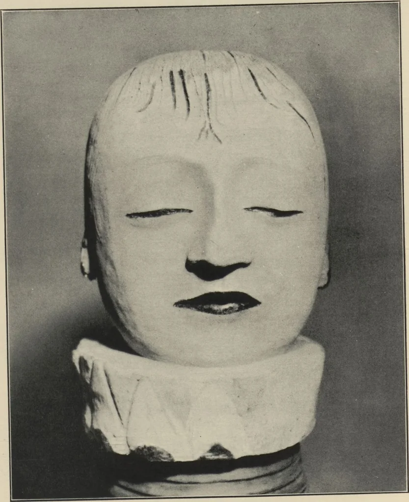 An illustration from Exhibition of American art : composed of Emile Branchard, Remo Bufano, Vincent Canadé, Arnold Friedman, Stefen Hirsch, Dr. Stan, Abraham Walkowitz, 1929, leaf 8